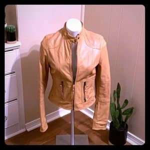Tan Leather jacket